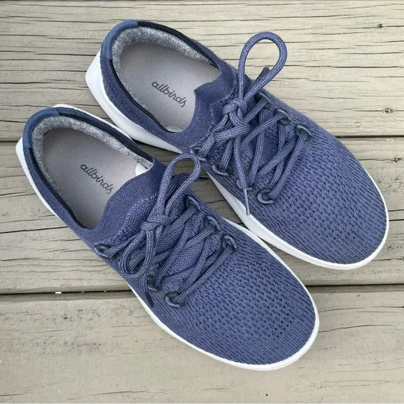 Allbirds Men's Tree Dasher 2 in Hazy Indigo (Blizzard Sole) shoes size 9.5 - Picture 4 of 14